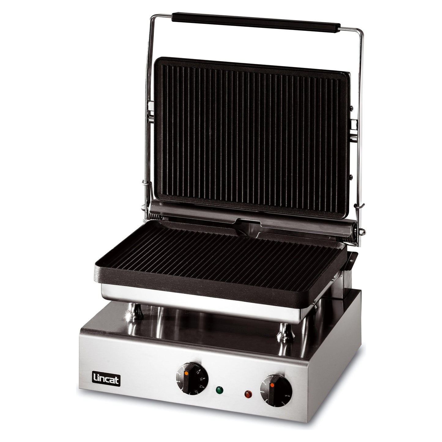 Lincat GG1R Lynx 400 Electric Ribbed Plate Countertop Contact Grill 3kw.