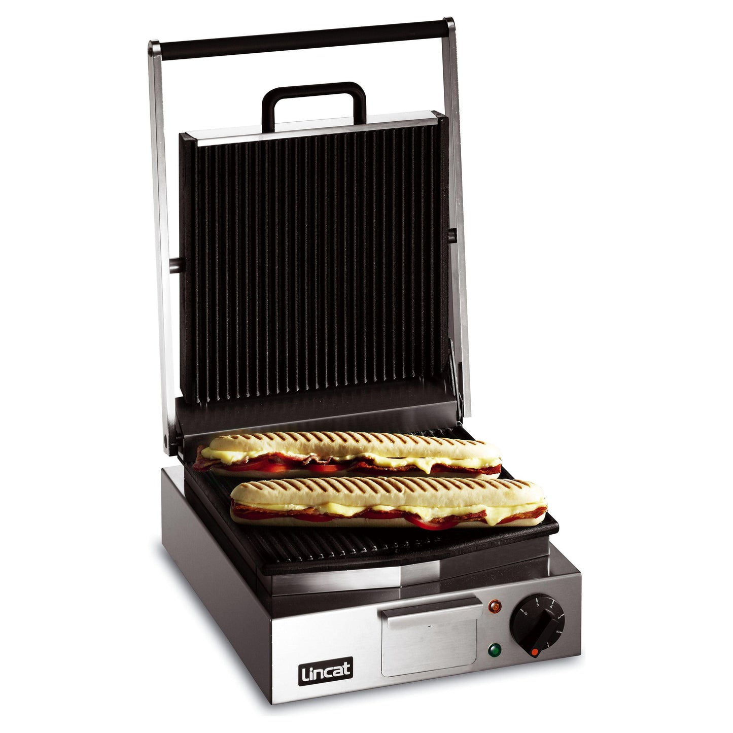 Lincat LPG Lynx 400 Electric Ribbed Plate Countertop Contact Grill 2.25kw.