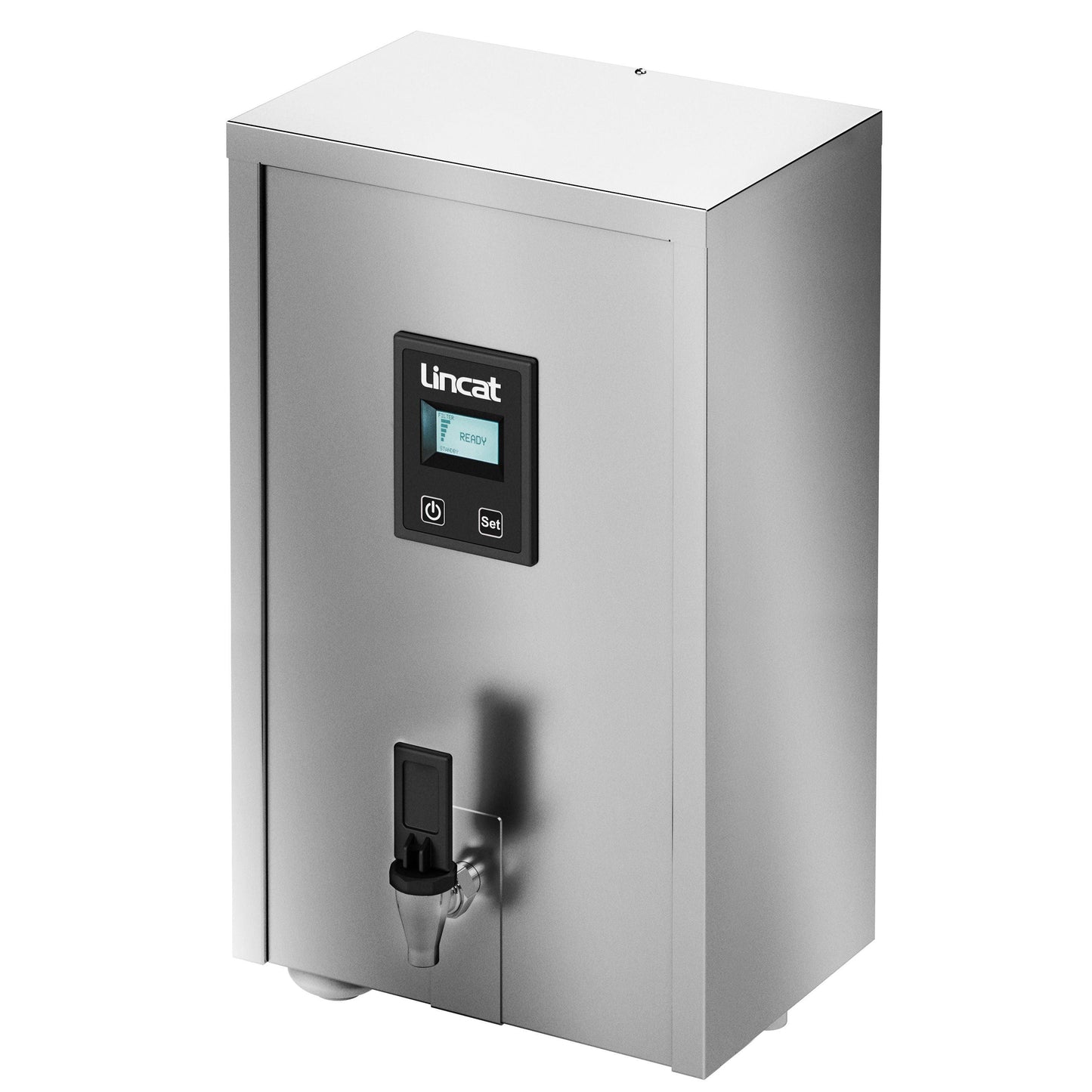 Lincat M10F FilterFlow Wall Mounted Automatic Fill Water Boiler Dispenser 10 Litres 3kW