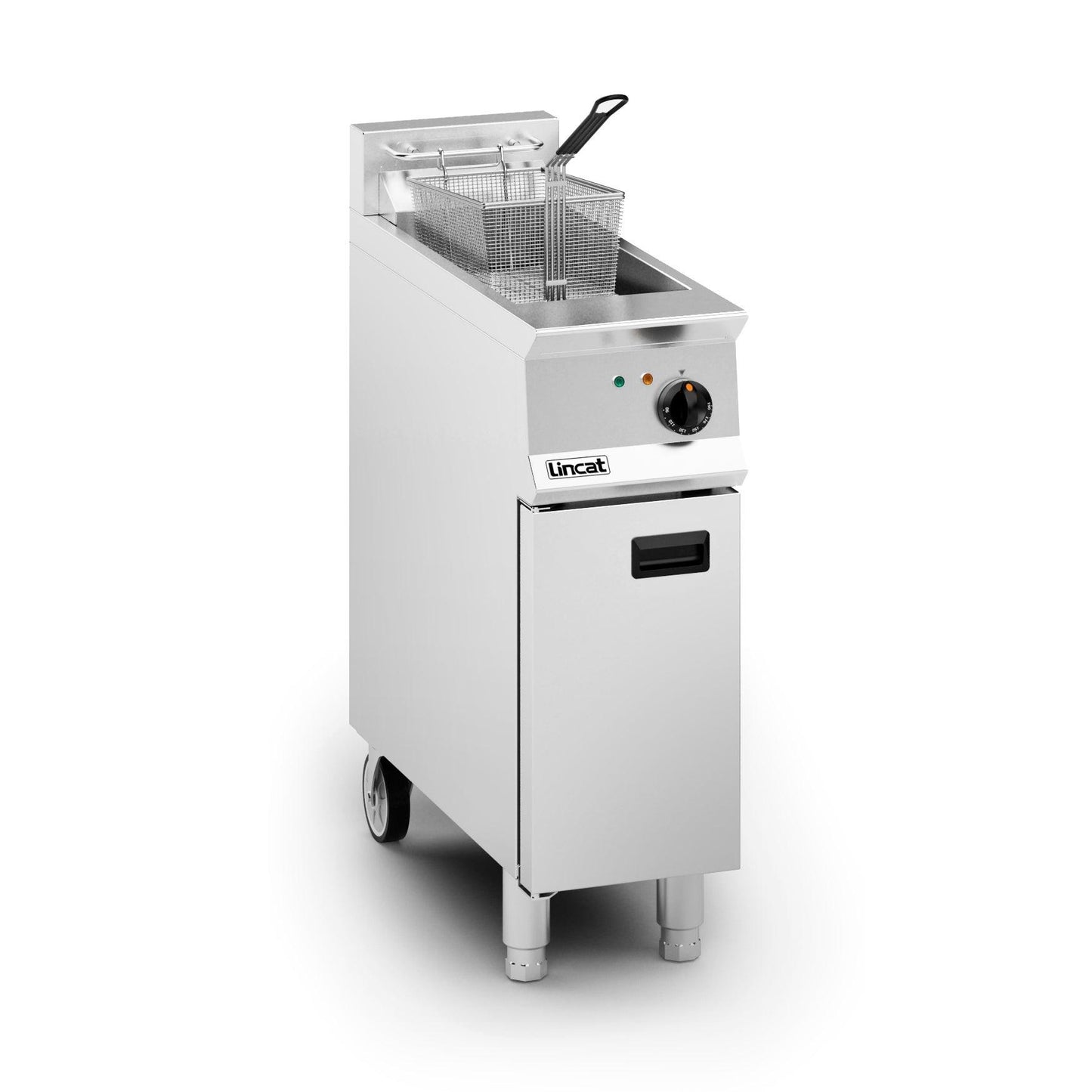 Lincat Opus 800 OE8112 Single Tank Electric Fryer 15 Litres 12kw.