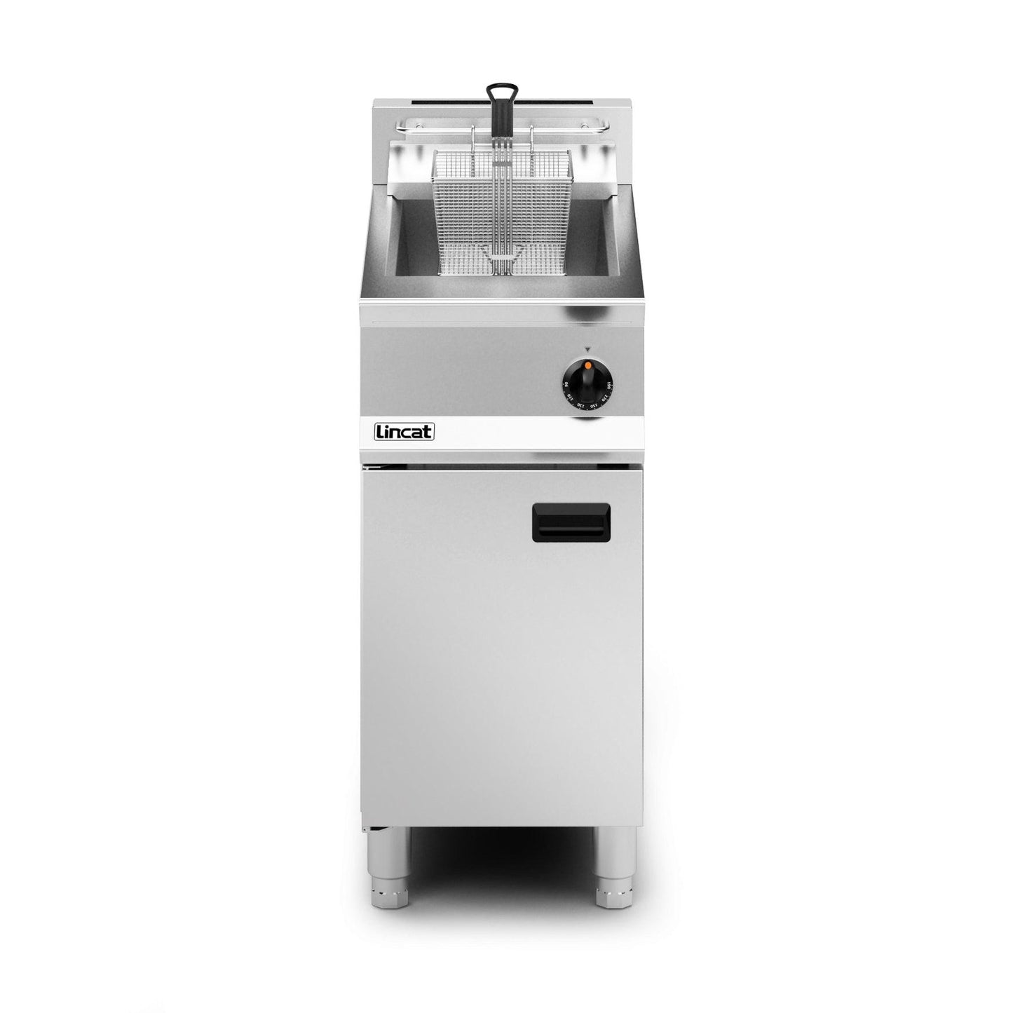Lincat OG8106/N Opus 800 Single Tank Twin Basket Natural Gas 16 Litres.
