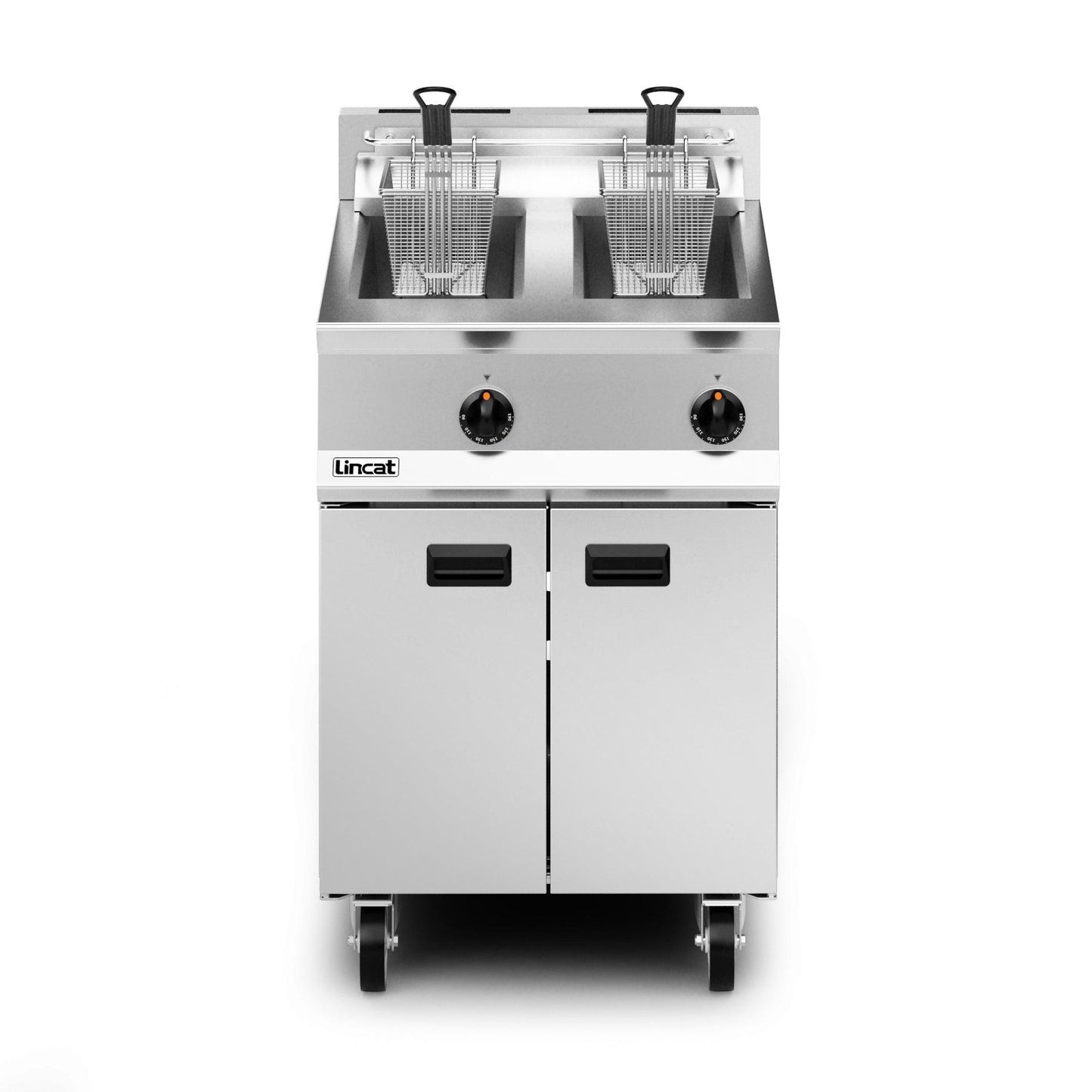 Lincat OG8111/N Opus 800 Twin Tank Twin Basket Natural Gas 28 Litres.