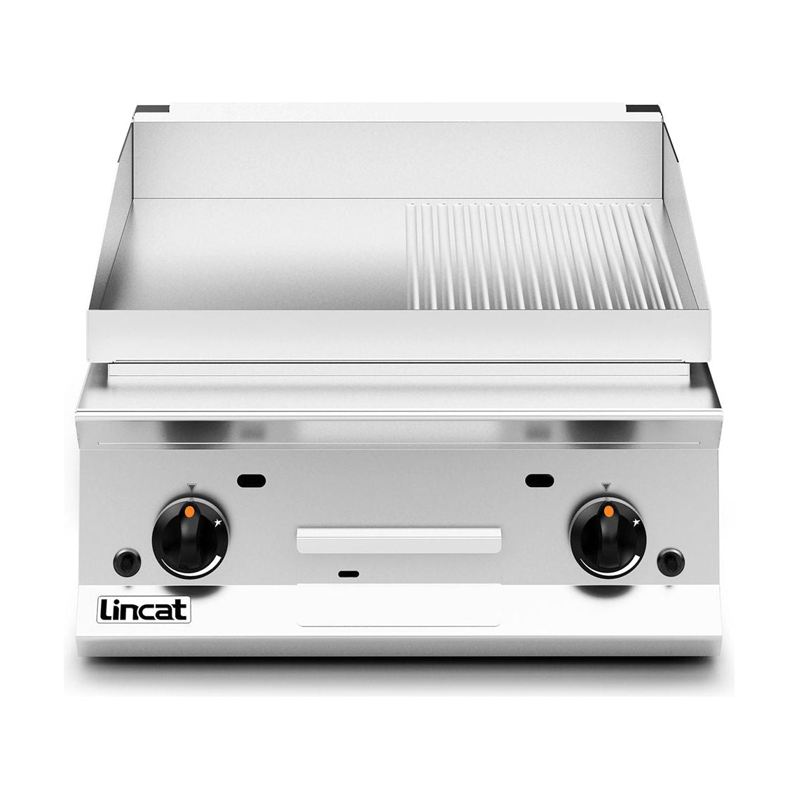 Lincat Opus 800 OG8201/R/P Propane Gas Griddle Half Ribbed Plate 15.5kw 600mm