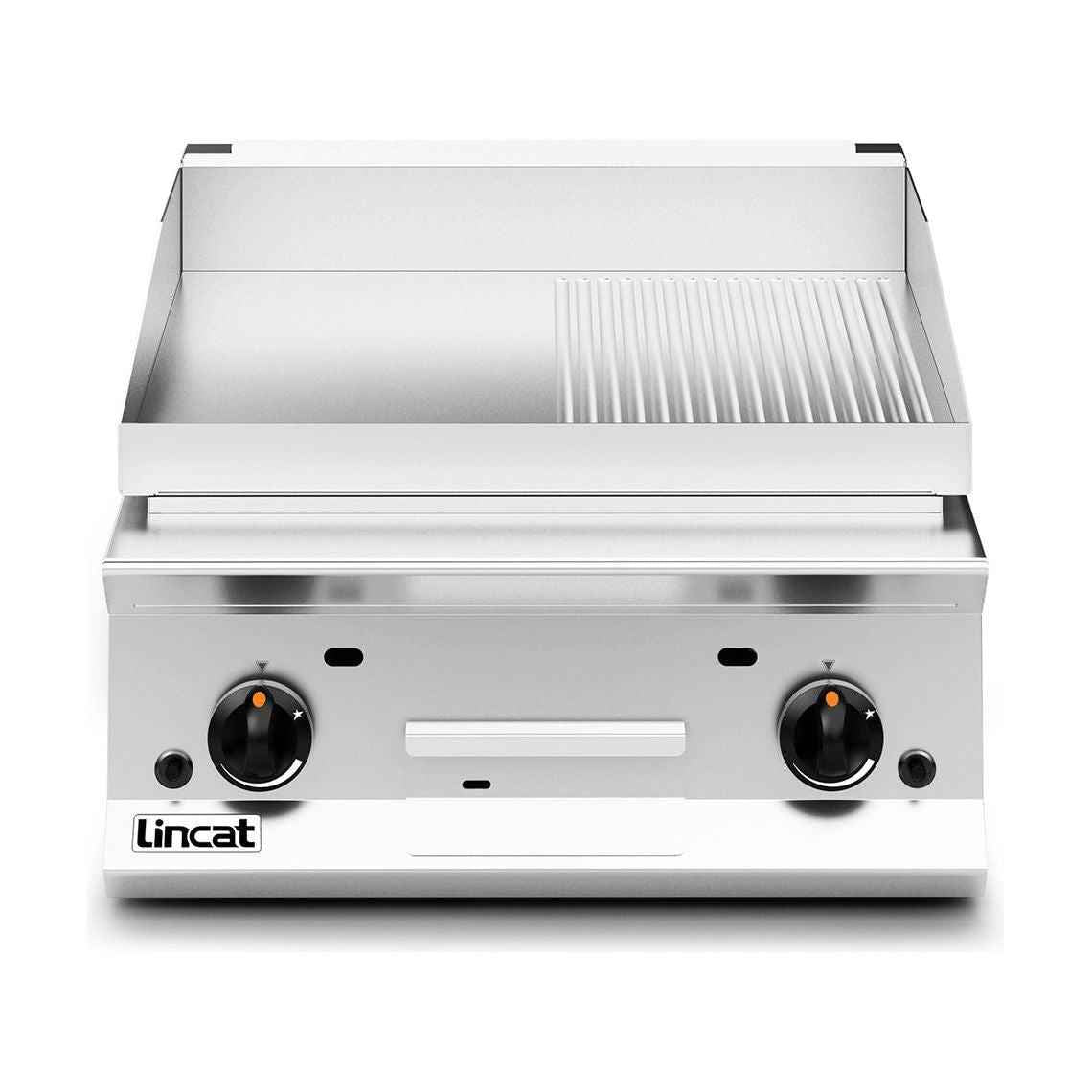 Lincat Opus 800 OG8201/R/P Propane Gas Griddle Half Ribbed Plate 15.5kw 600mm