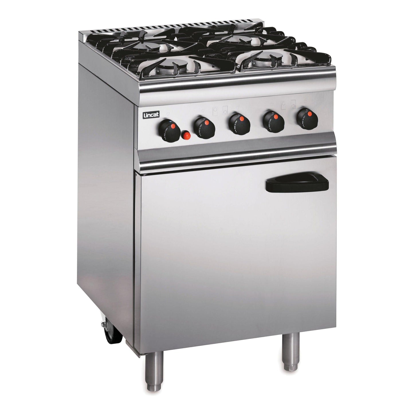 Lincat Silverlink 600 SLR6C/N Four Burner Natural Gas Oven Range 23.8kw.