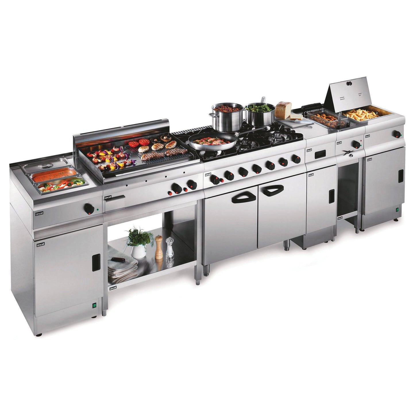 Lincat PB66 Silverlink 600 Countertop Twin Basket Pasta Cooker 6kw.