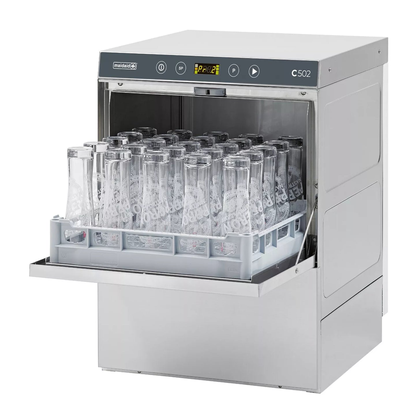 The Maidaid Undercounter C502D Glasswasher With Drain Pump is manufactured from one of the market leading warewashing manufacturers, supplying hospitality establishments suitable for all types and sizes.