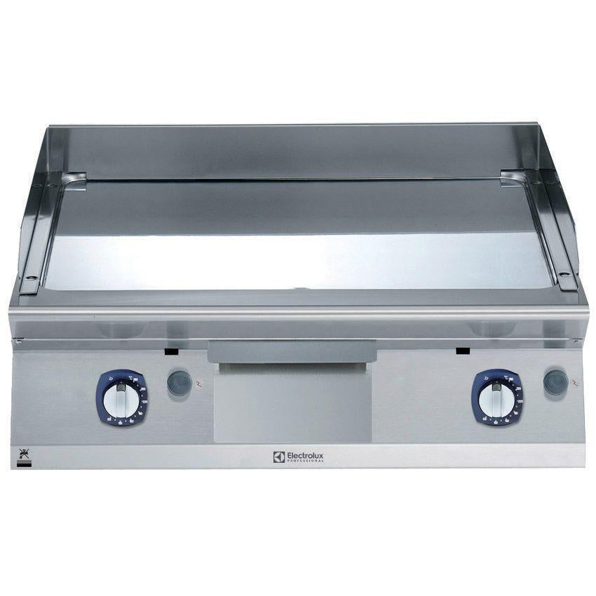 Electrolux Smooth Polished Chrome Plate Gas Griddle 800mm.