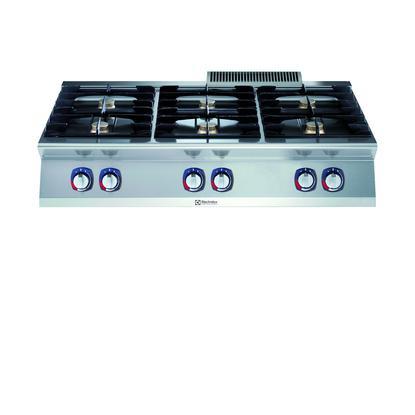 Electrolux Modular Cooking Range Line 700XP 6-Burner Gas Countertop Cooktop 33kw.