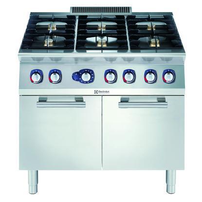 Electrolux Modular Cooking Range Line 700XP 6 Burner Gas Range Oven 42kw.