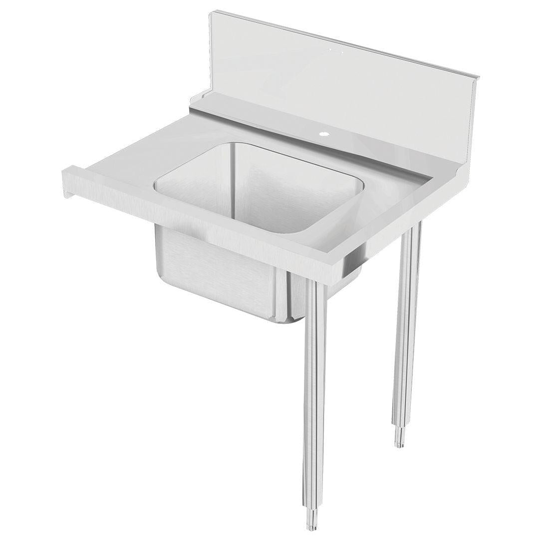 Electrolux Stainless Steel Right To Left Pre Rinse Dishwasher Table & Bowl 900mm