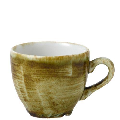 Churchill Stonecast® Espresso Saucer Plume Olive 11.80cm Case Size 12.