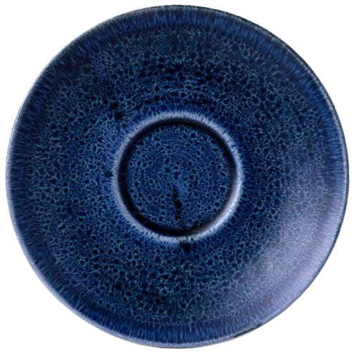 Churchill Stonecast® Cappuccino Saucer Plume Ultramarine 15.60cm Case Size 12.