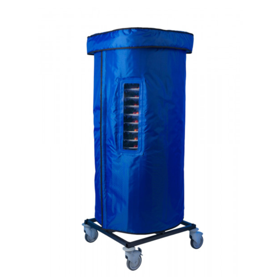 EAIS PMT-ACS-CT 104 Plate Stacking Trolley Thermo Cover.