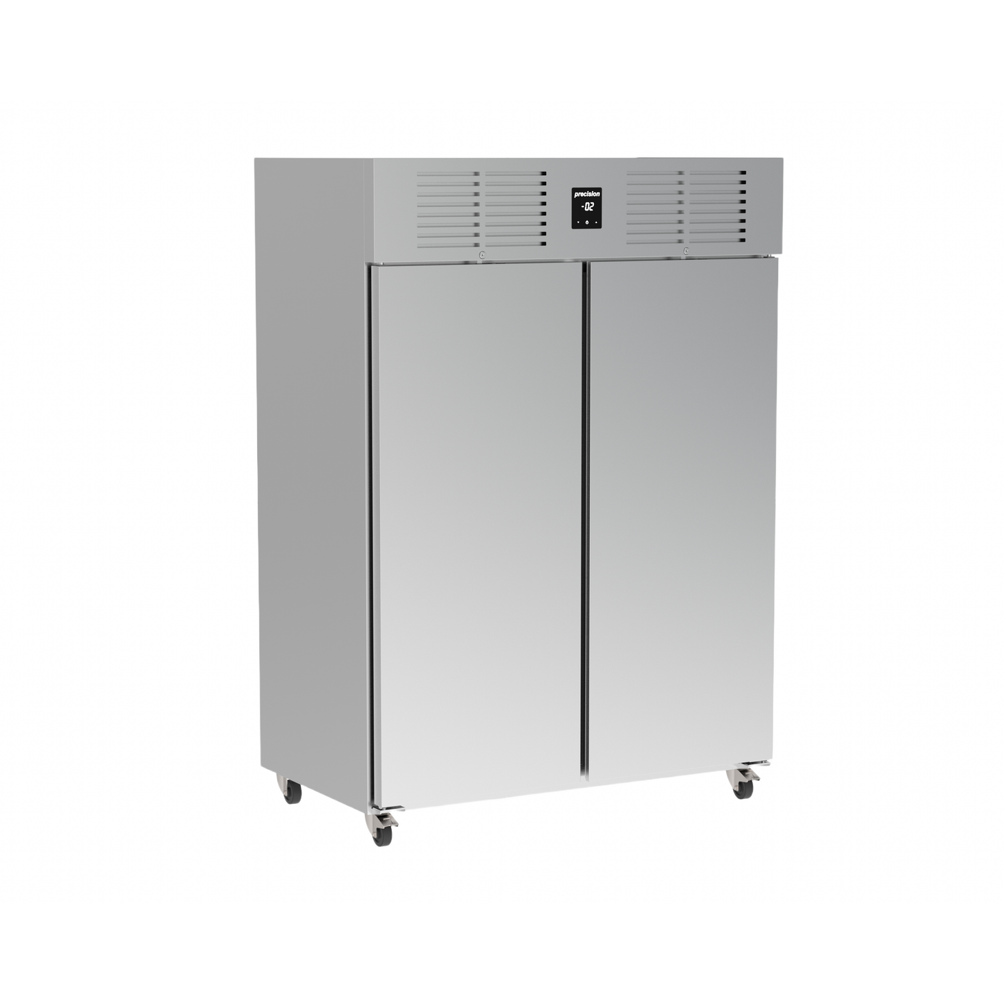 Precision MPT 1401 Stainless Steel Upright 2/1GN Refrigerator 927 Litres - Cater-Connect Ltd