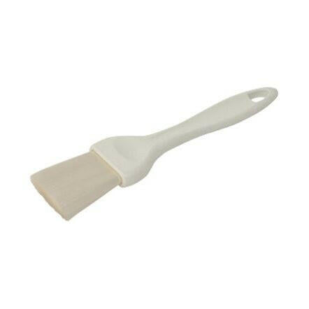 Pastry Brush White Nylon Bristles Flat 3.8cm - Cater-Connect Ltd