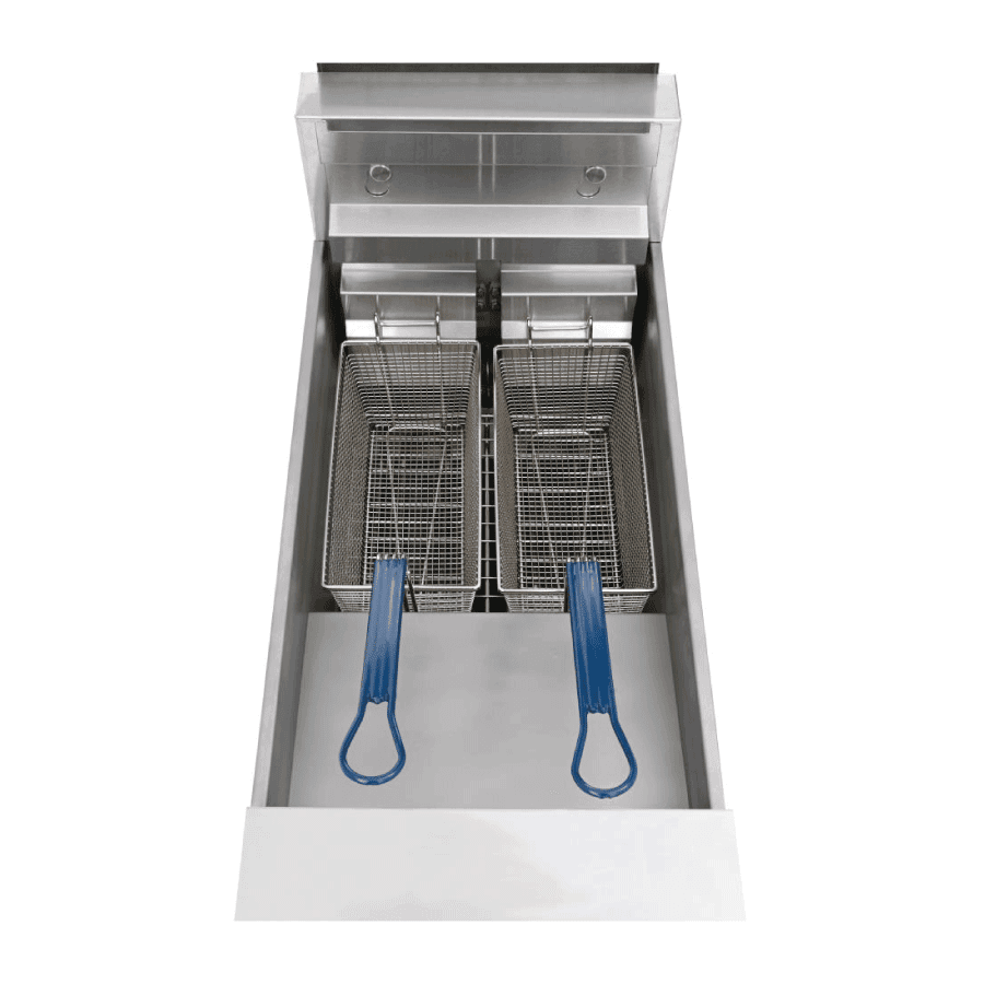 Pitco SE14TS-SSTC Twin Tank Twin Basket Electric Fryer With 22 Litres - Cater-ConnectUK Ltd