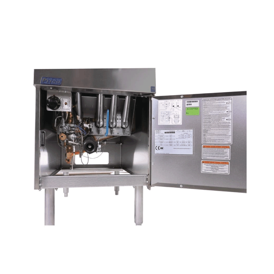 Pitco SG18S Single Tank Twin Basket Gas Fryer With 41 Litres