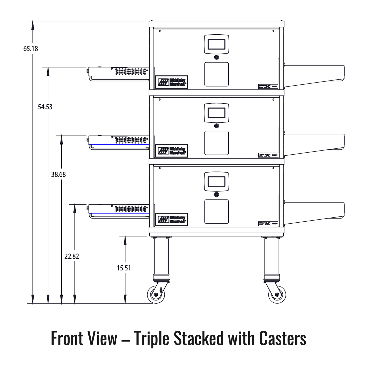 Middleby Marshall DZ331 Electric Conveyor Pizza Oven 31" - Cater-Connect Ltd