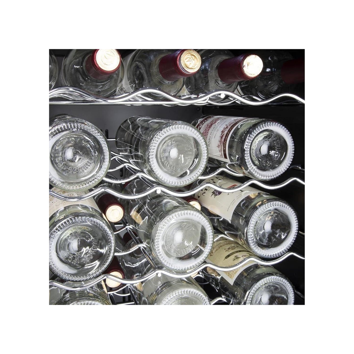 The Polar C-Series 51 Bottle CC067 Undercounter Wine Fridge 128 Litres is Ideally suited to table top or back bar areas in less demanding sites, the fridge helps to maximise the visibility of your wines, all highlighted with energy-saving LED lighting