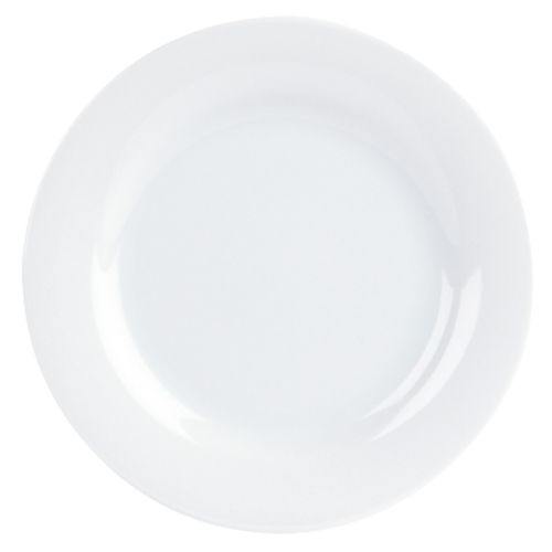 Porcelite Banquet Wide Rim Plate 27cm/10.5'' Case Size 6 - Cater-Connect Ltd
