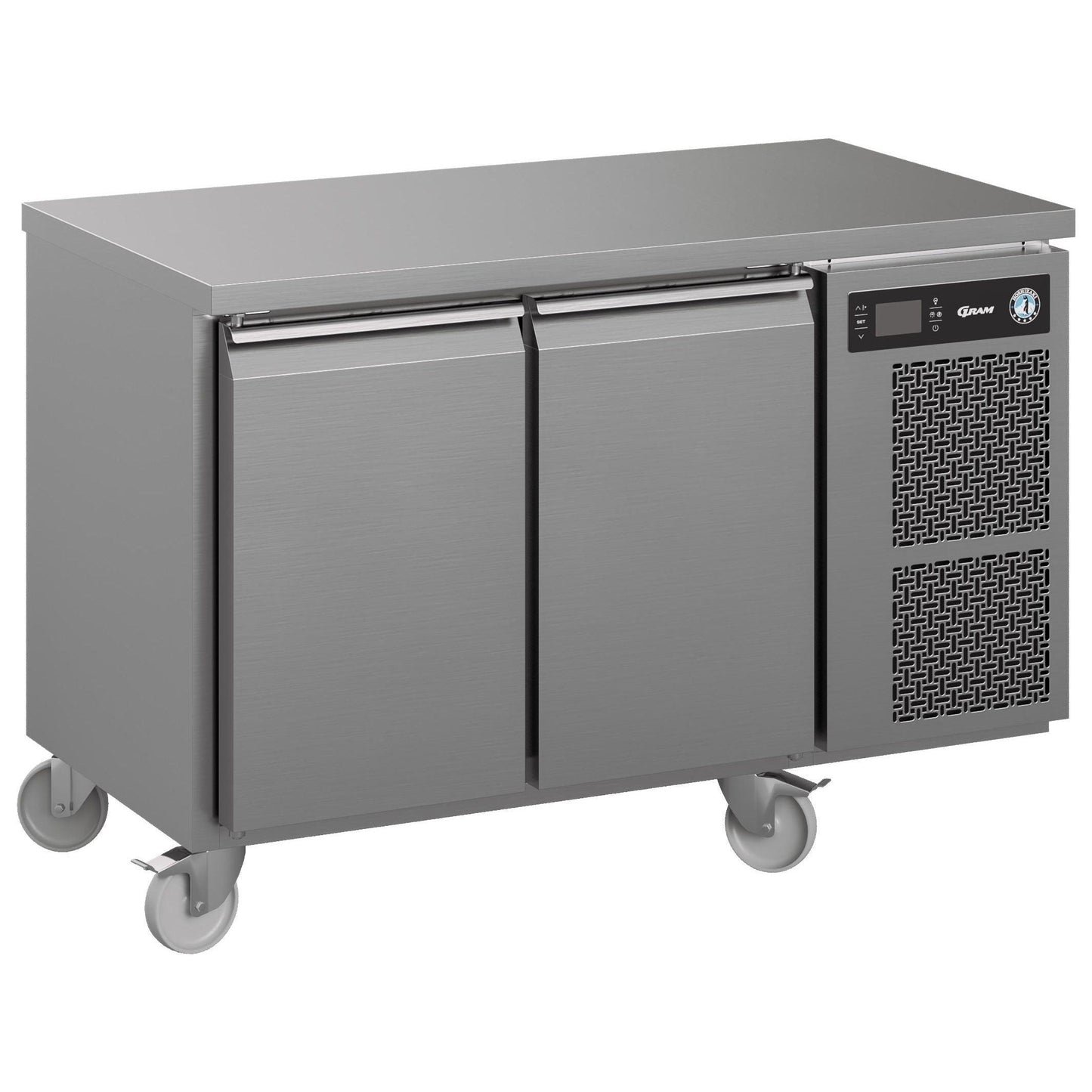 Hoshizaki F 2 A DL DR C U Two Door Counter Freezer 301 Litres.