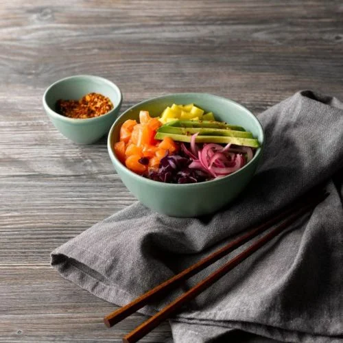 Churchill Nourish Andorra Green Shallow Bowl 13cm Case Size 12 - Cater-Connect Ltd