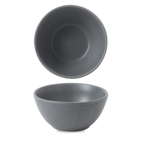 Churchill Nourish Seattle Grey Snack Bowl 13cm Case Size 12 - Cater-Connect Ltd