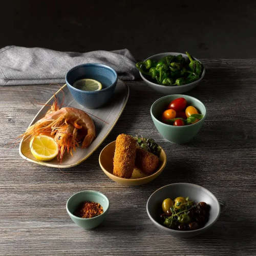 Churchill Nourish Seattle Grey Dip Pot 8.5cm Case Size 12 - Cater-Connect Ltd