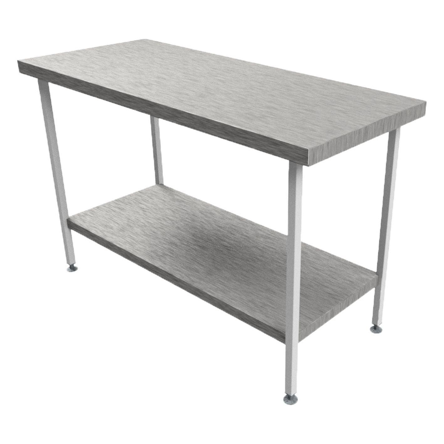 Moffat SCT Stainless Steel Centre Bench Work Table 700mm Deep.