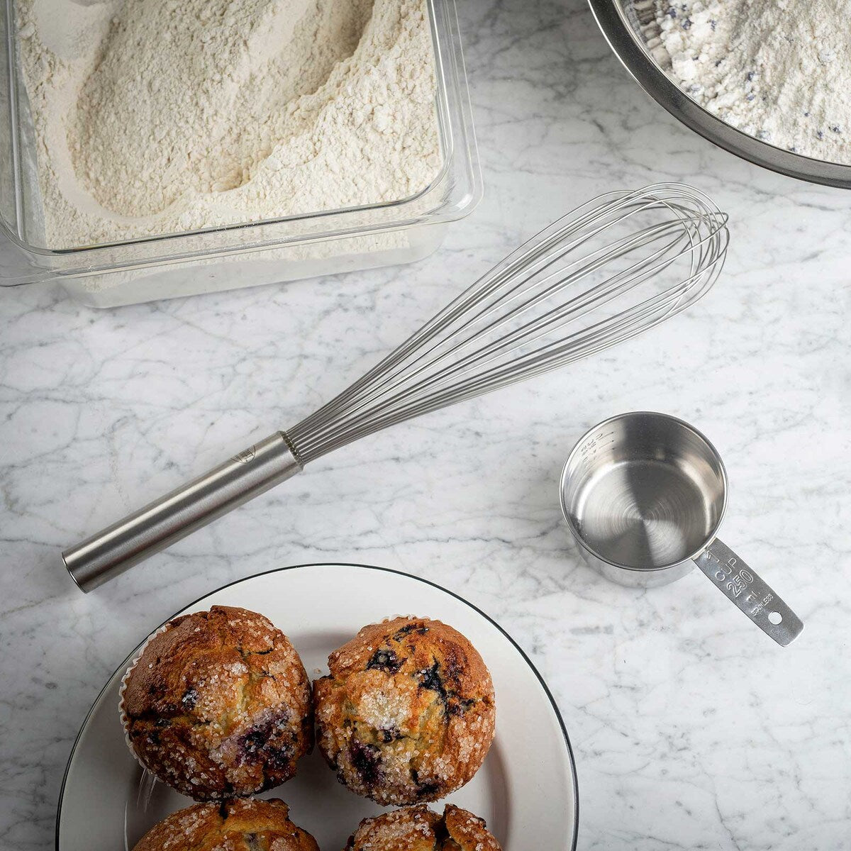 Tablecraft SP16 Heavy Duty Piano Whip Whisk 16"/40.5cm - Cater-Connect Ltd