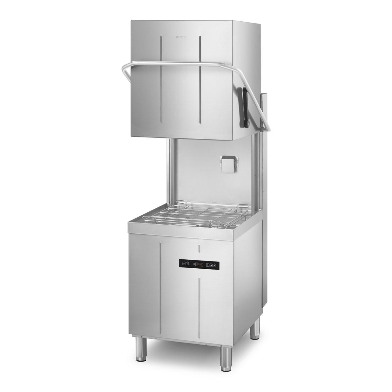 Smeg SPH505L Ecoline Passthrough Dishwasher 500mm Basket With Drain Pump.