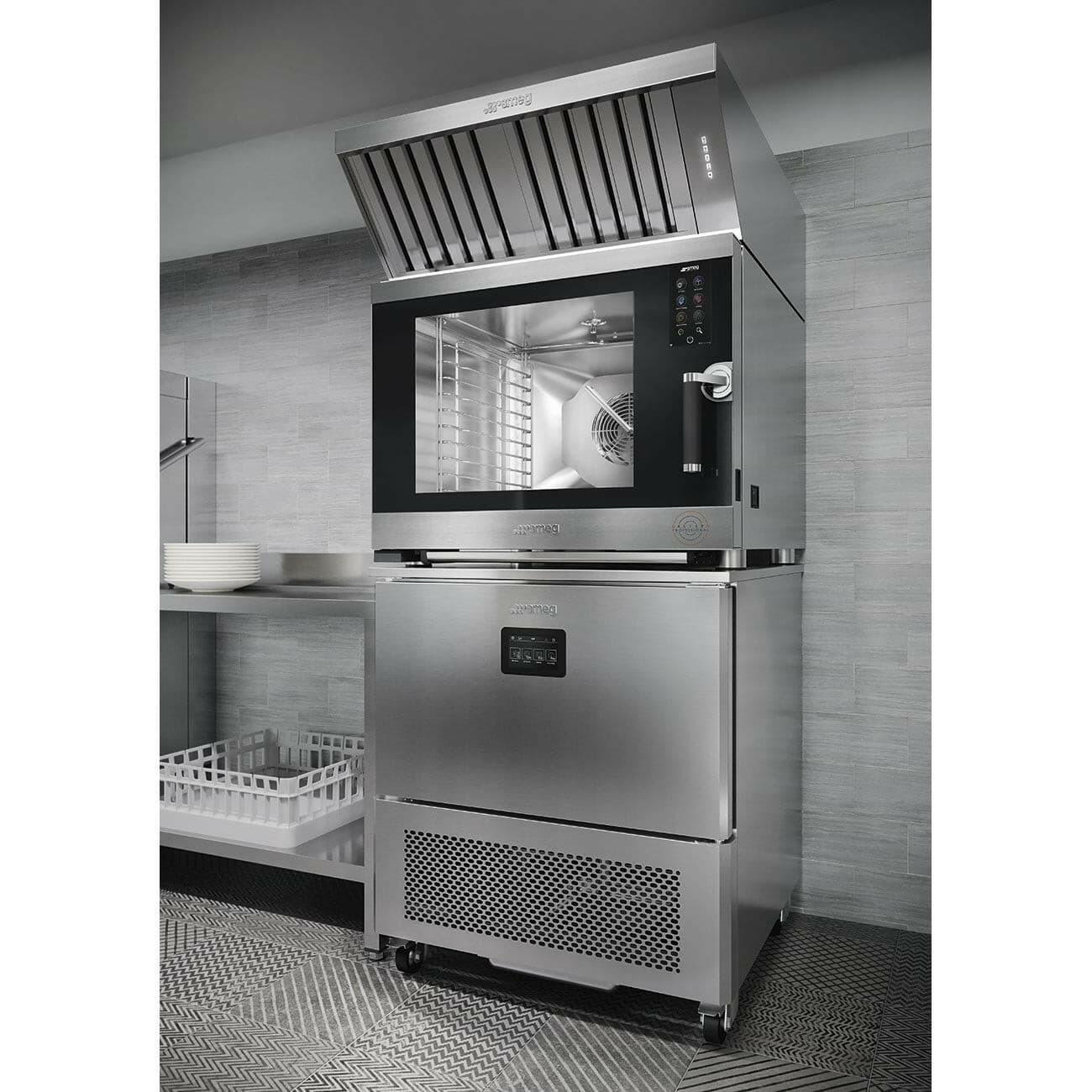 Smeg Commercial SPO5L2S Electric Galileo Combination Steamer 8kw.