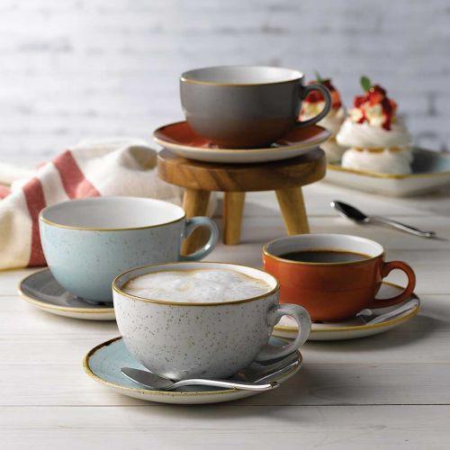 Churchill Stonecast Barley White Cappuccino Cup 227ml/8oz Case Size 12.