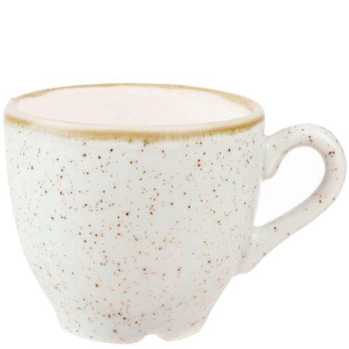 Churchill Stonecast Barley White Espresso Cup 100ml/3.52oz Case Size 12.