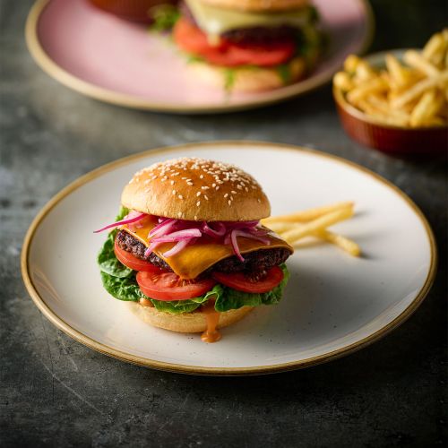 Churchill Stonecast Barley White Evolve Coupe Plate 22.9cm/9" Case Size 12 - Cater-Connect Ltd