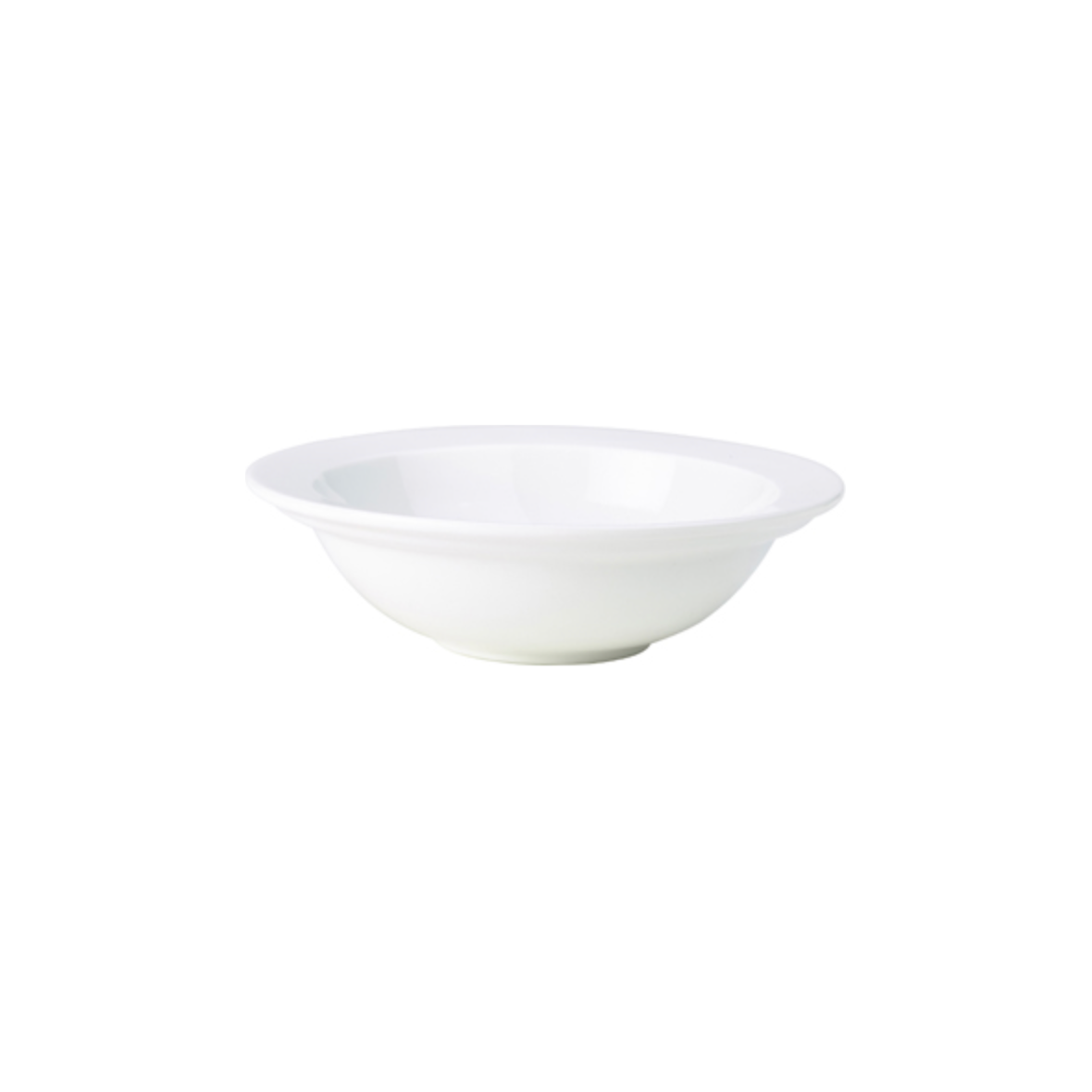 Genware Porcelain White Rimmed Oatmeal Bowl 16cm Case Size 6 - Cater-Connect Ltd