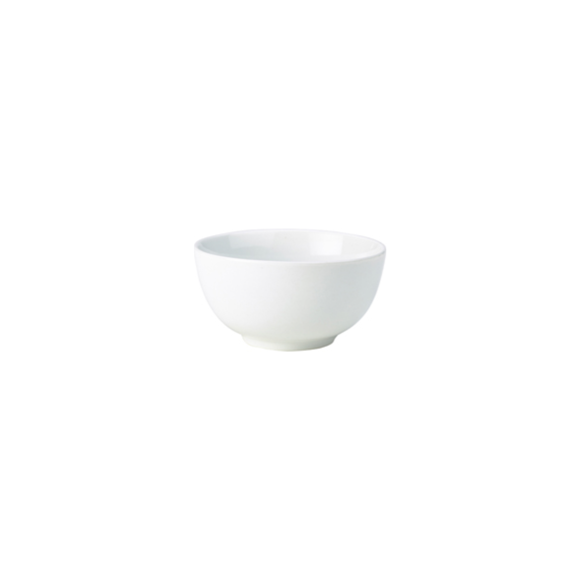 Genware Porcelain White Rice Bowl 10cm Case Size 6 - Cater-Connect Ltd
