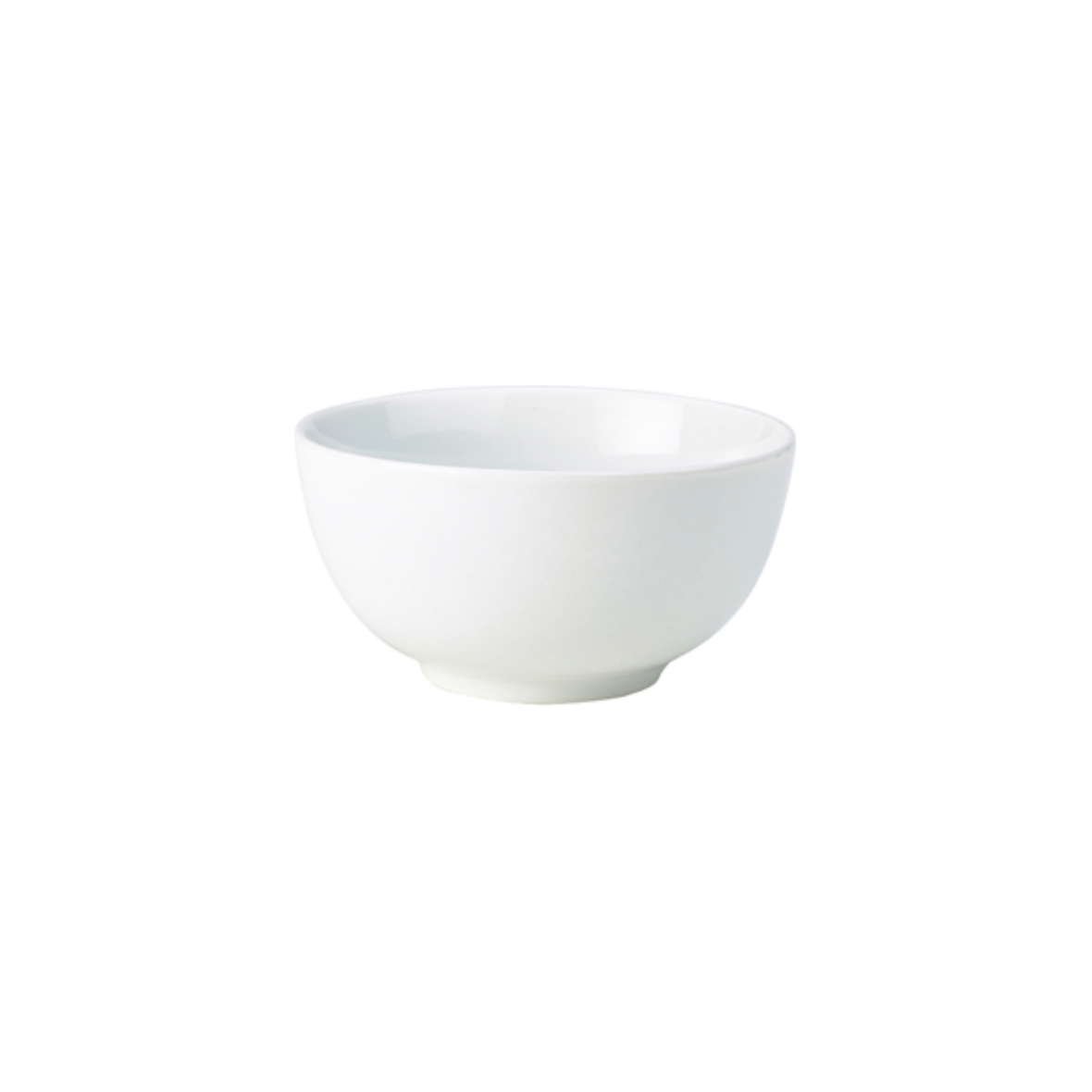 Genware Porcelain White Rice Bowl 13cm Case Size 6 - Cater-Connect Ltd