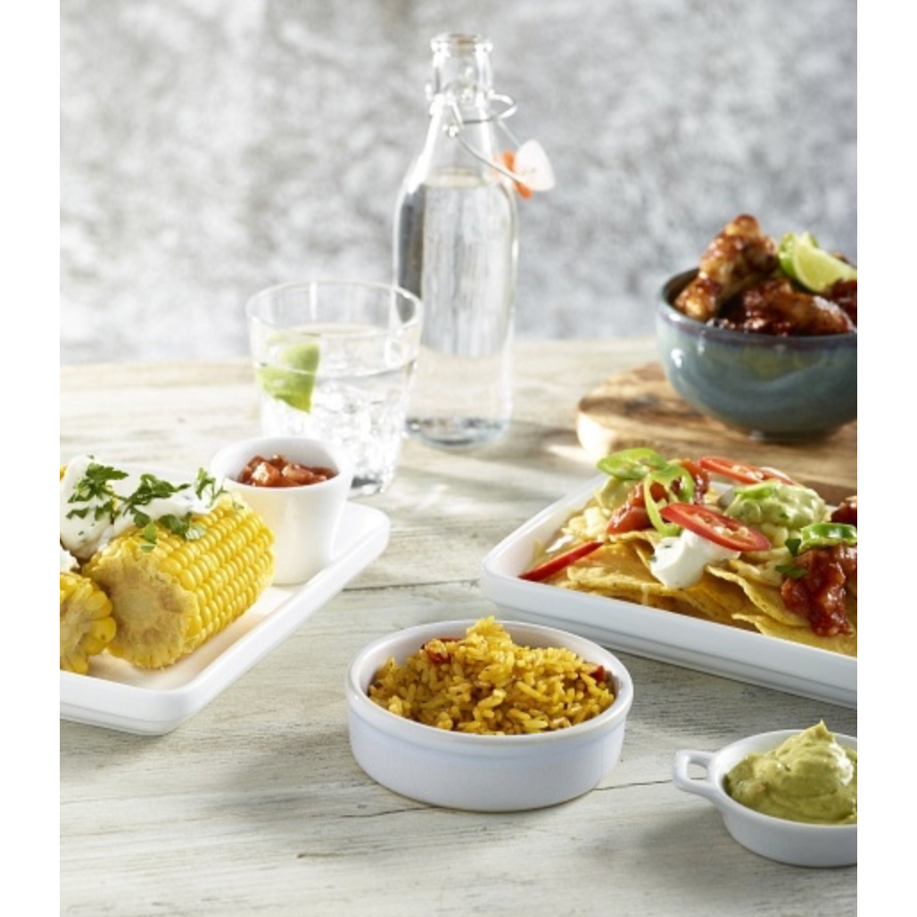 Genware Porcelain White Conical Bowl 10.5cm Case Size 6 - Cater-Connect Ltd