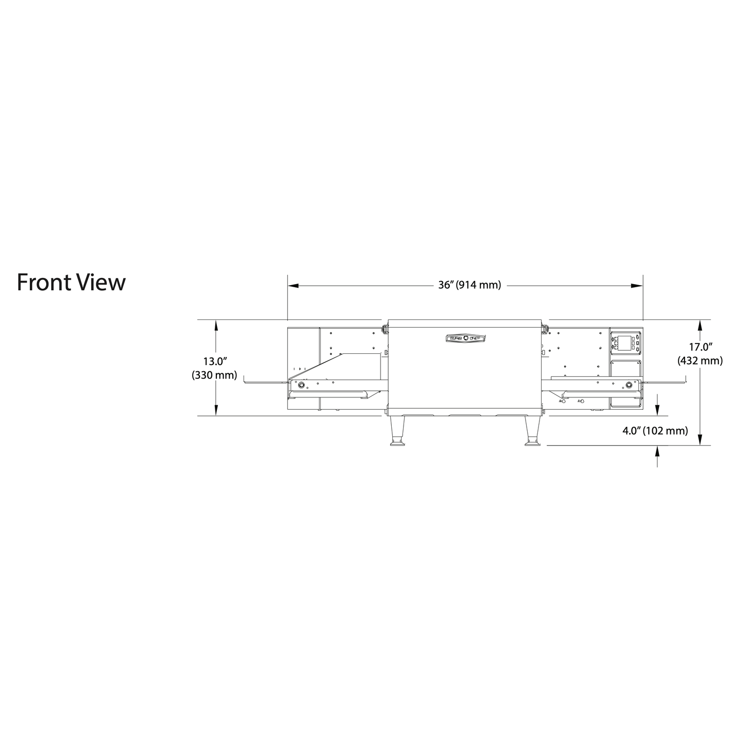 Turbo Chef HHC1618 Single Belt Conveyor Pizza Oven - Cater-Connect Ltd
