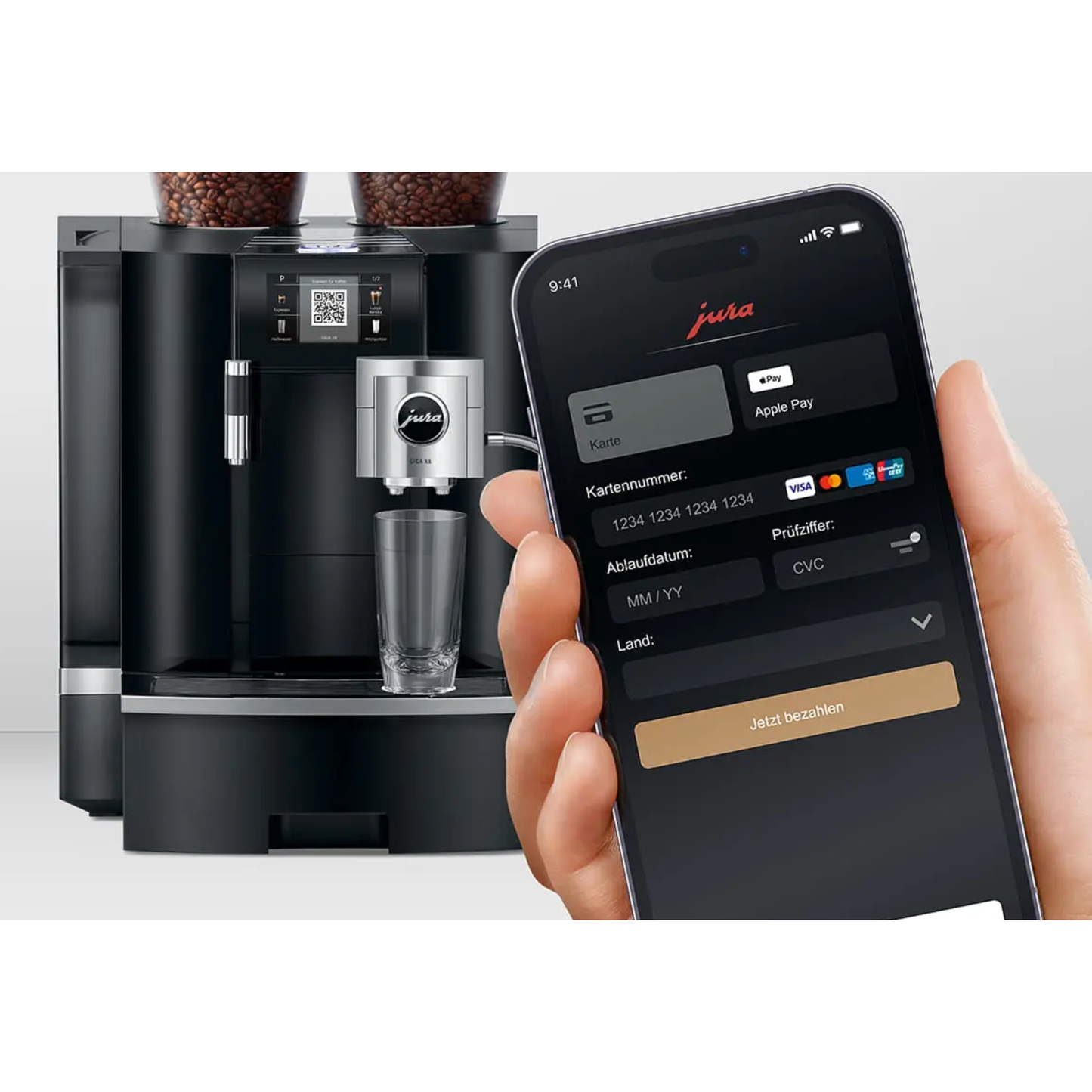 Jura Pocket Pilot 2.0 Coffee Machine Business Payment System.