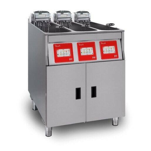 FriFri TL633M31G0 Touch 633 Electric Free Standing Triple Tank Fryer 27.0 kW.