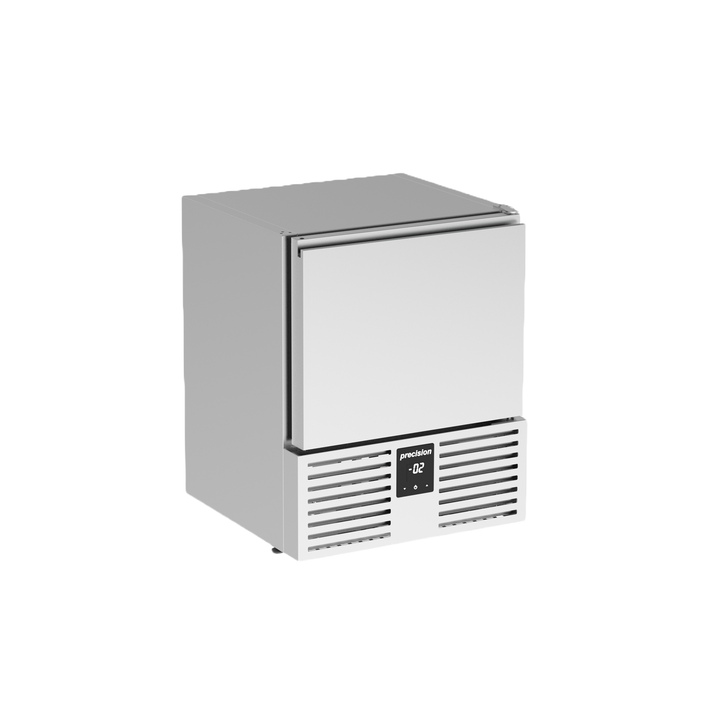 Precision LUC 150 Stainless Steel Compact Undercounter Freezer 150 Litres