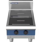 Blue Seal Evolution Series UKIN512R3-B Bench Model 2 Zone Induction Hob 7kw.