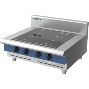 Blue Seal Evolution Series UKIN514F-B Bench Model 4 Zone Induction Hob 20kw.