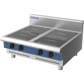 Blue Seal Evolution Series UKIN514R3-B Bench Model 4 Zone Induction Hob 14kw.