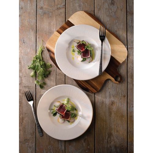 Churchill Bamboo Deep Coupe Plate 9 7/8" 25.5cm Case Size 12 - Cater-Connect Ltd