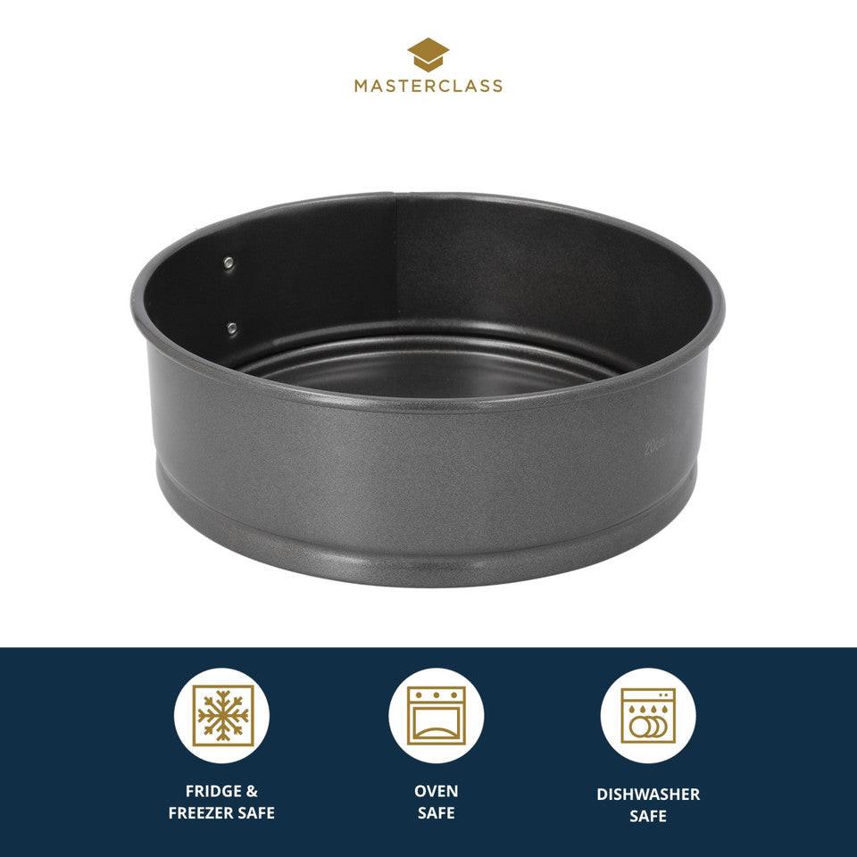 MasterClass Non-Stick Loose Base Spring Form Cake Pan.