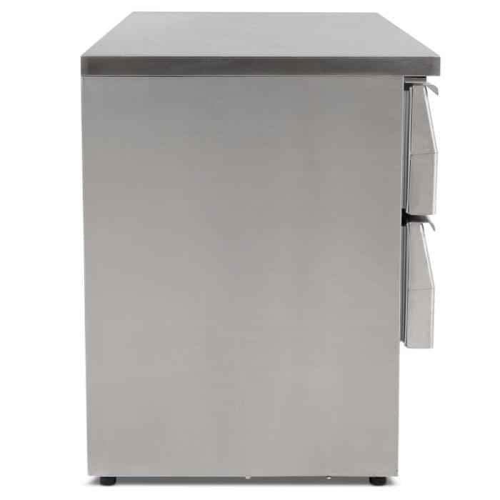 Blizzard BCC2-4D Compact Counter 4 Draw Fridge 1/1GN 240 Litres